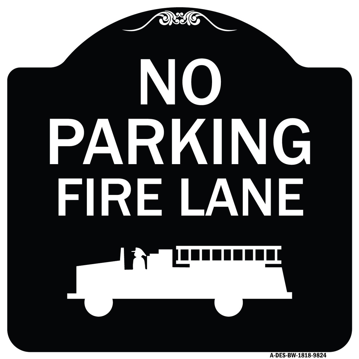 No Parking Fire Lane