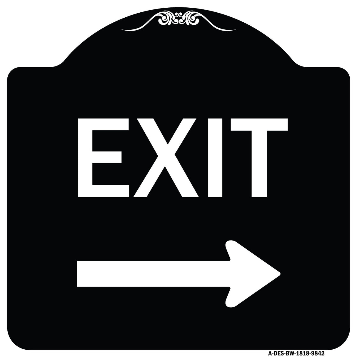 Exit With Right Arrow