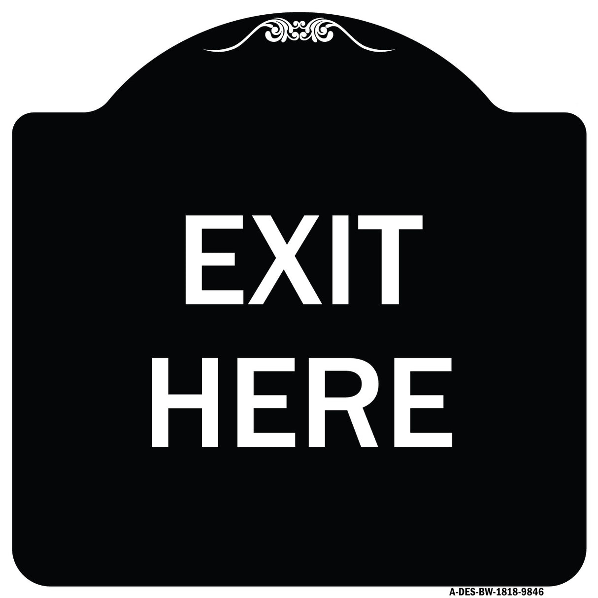 Exit Here