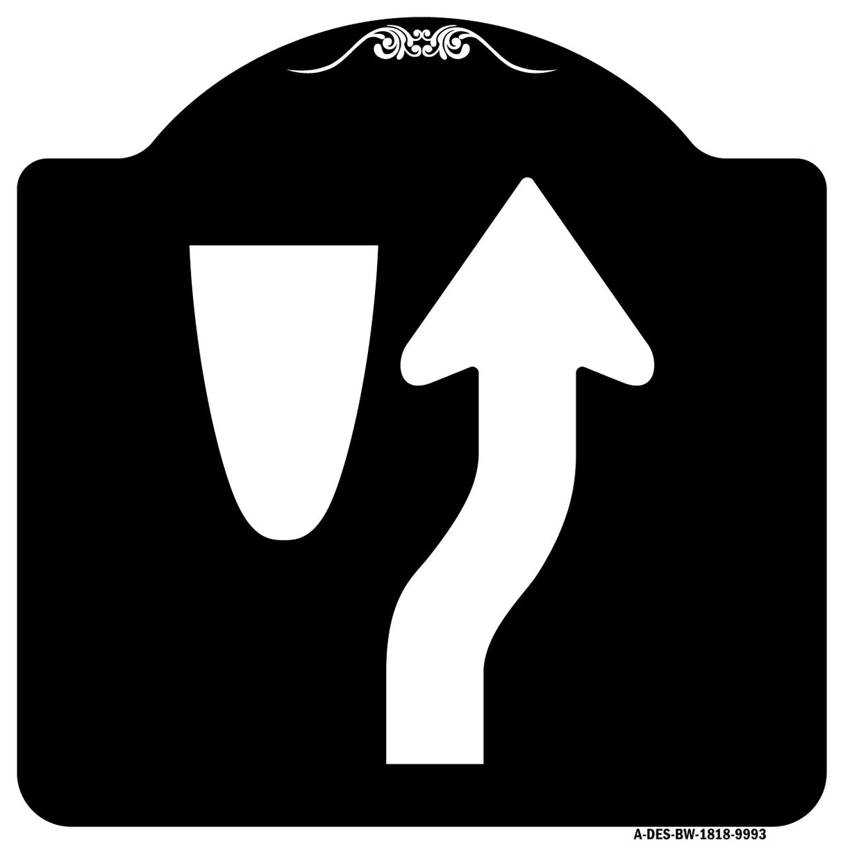 Beware Of Curb Graphic