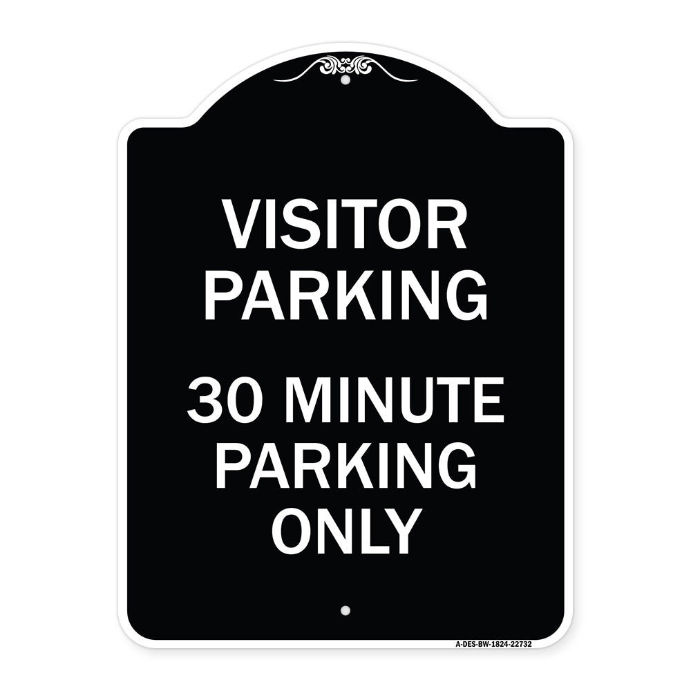 Visitor Parking 30 Minute Parking Only