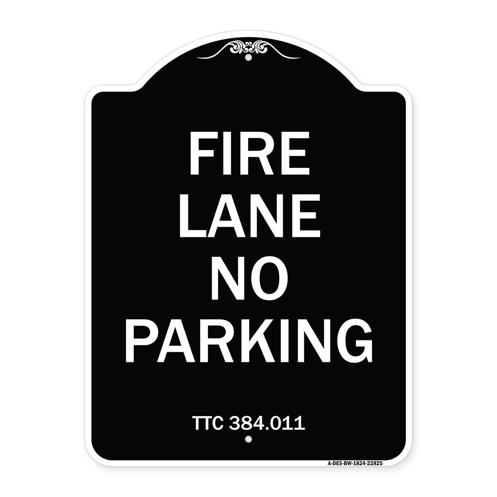 Texas Fire Lane No Parking