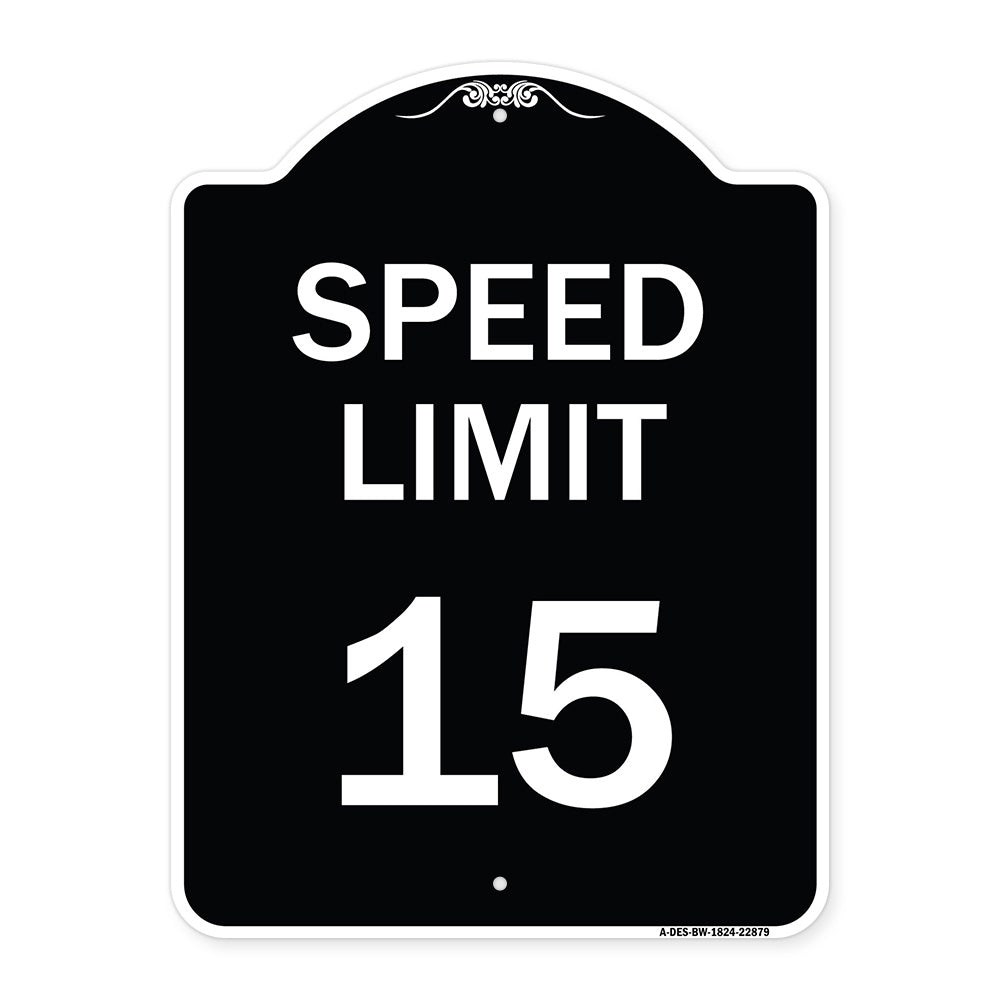 Speed Limit 15 Mph