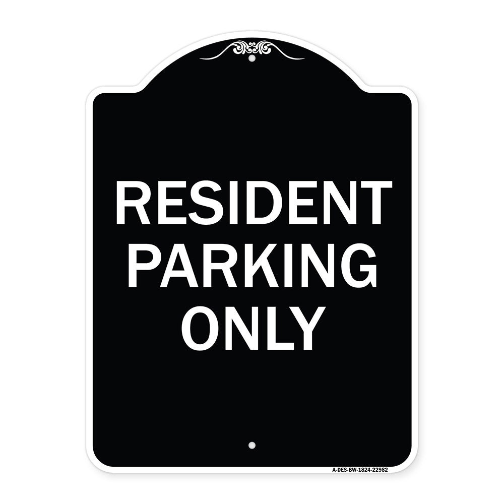 Resident Parking Only