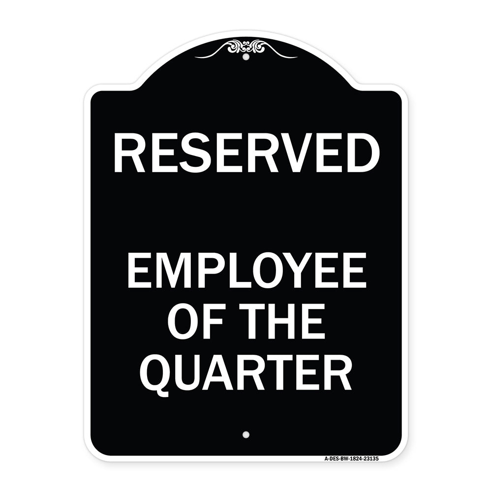Reserved Parking Employee of the Quarter