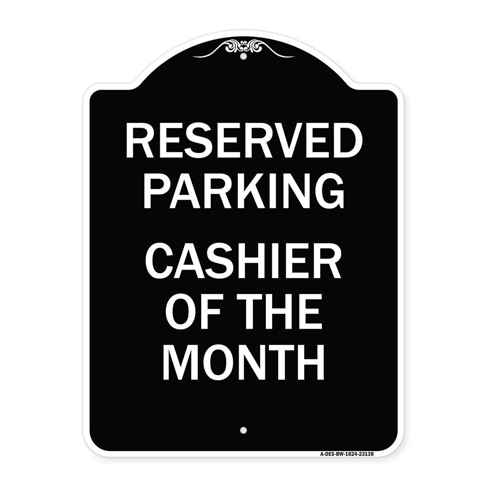 Reserved Parking Cashier of the Month