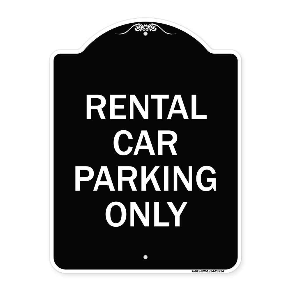 Rental Car Parking Only