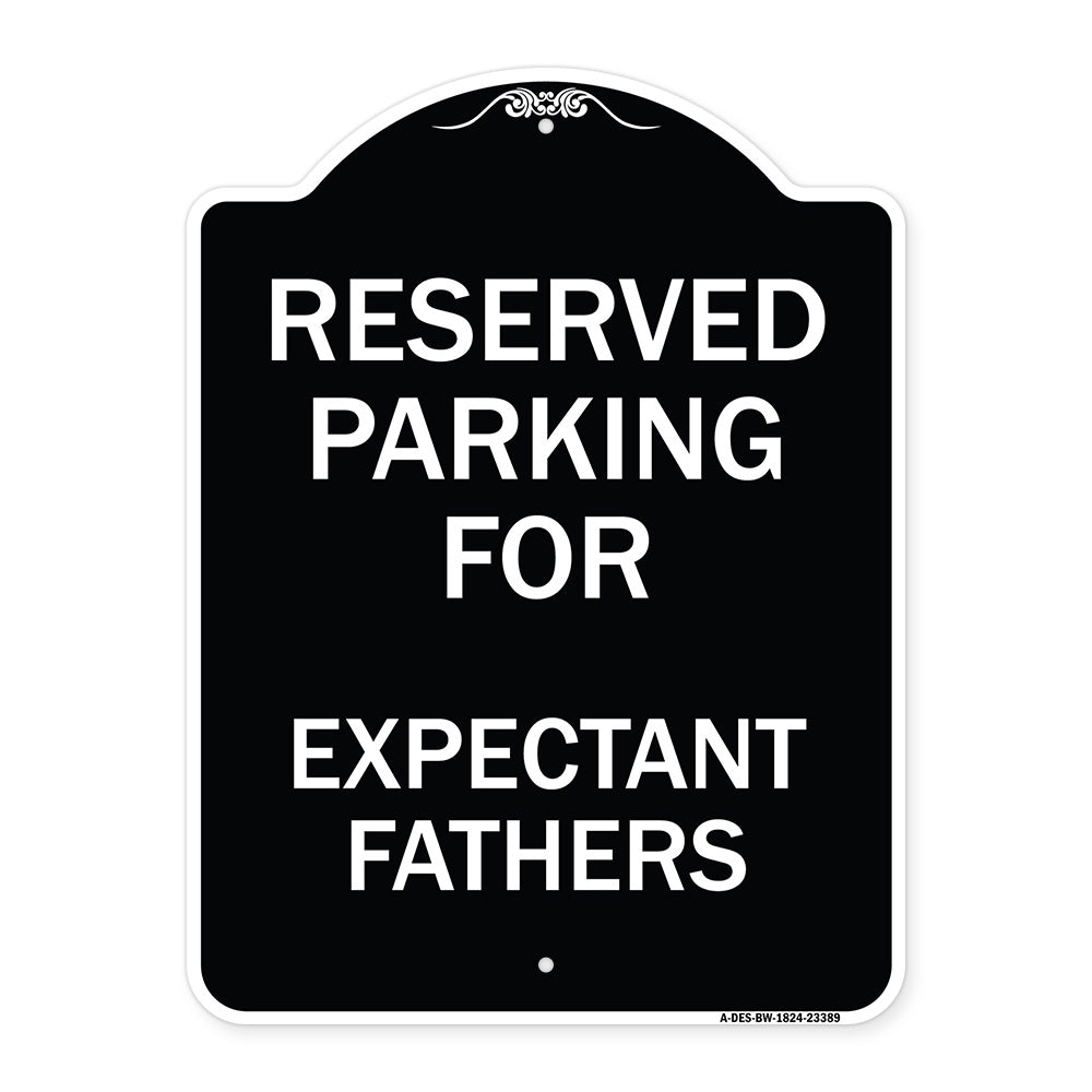 Parking Reserved for Expectant Fathers