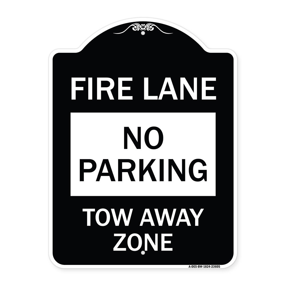 No Parking Tow-Away Zone