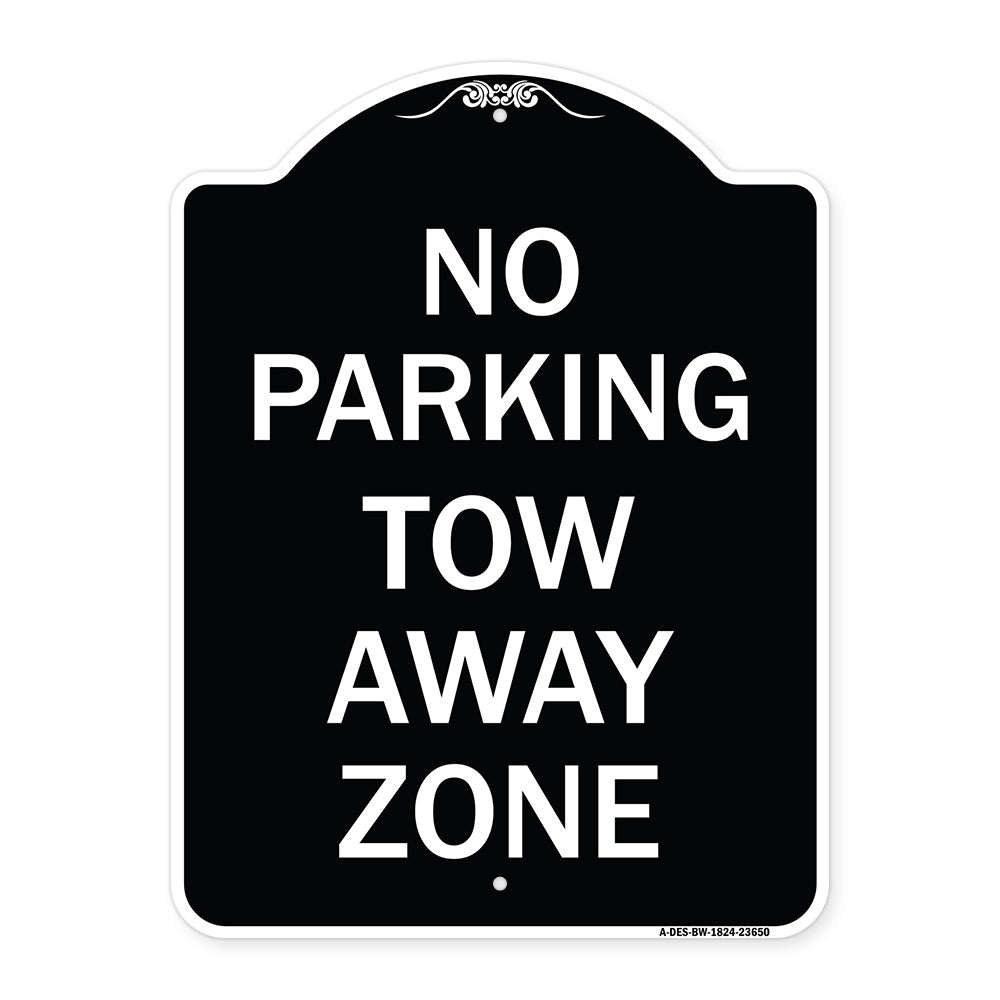 No Parking Tow Away Zone