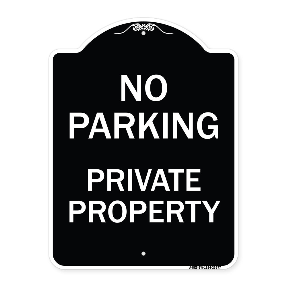 No Parking Private Property