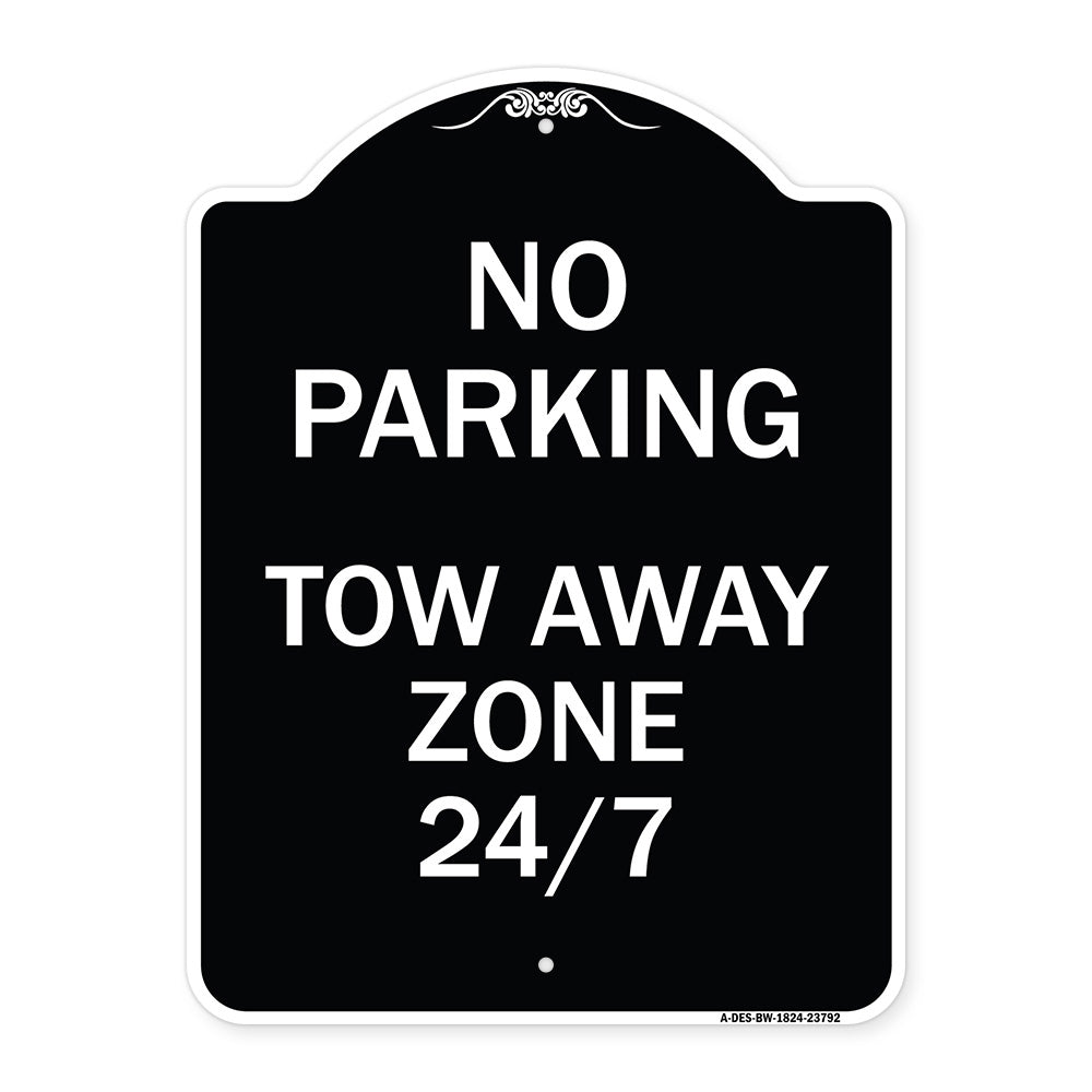 No Parking - Tow Away Zone 247