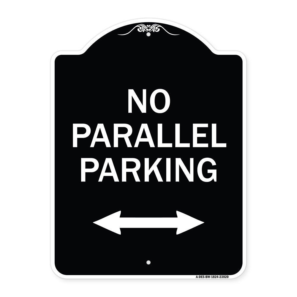 No Parallel Parking with Bidirectional Arrow