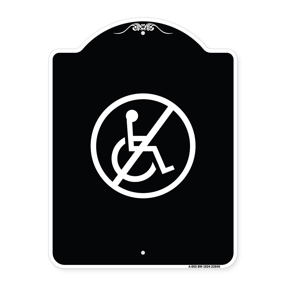 No Handicap Symbol