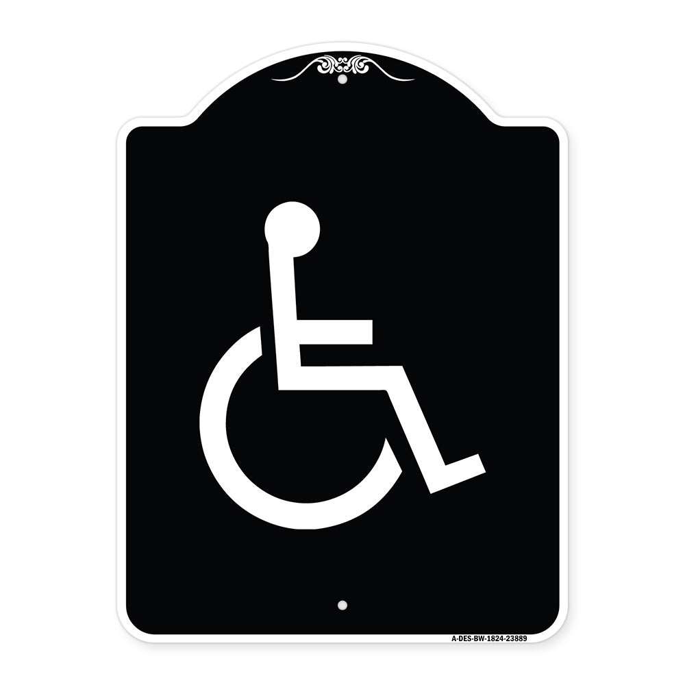 Large Handicapped Symbol