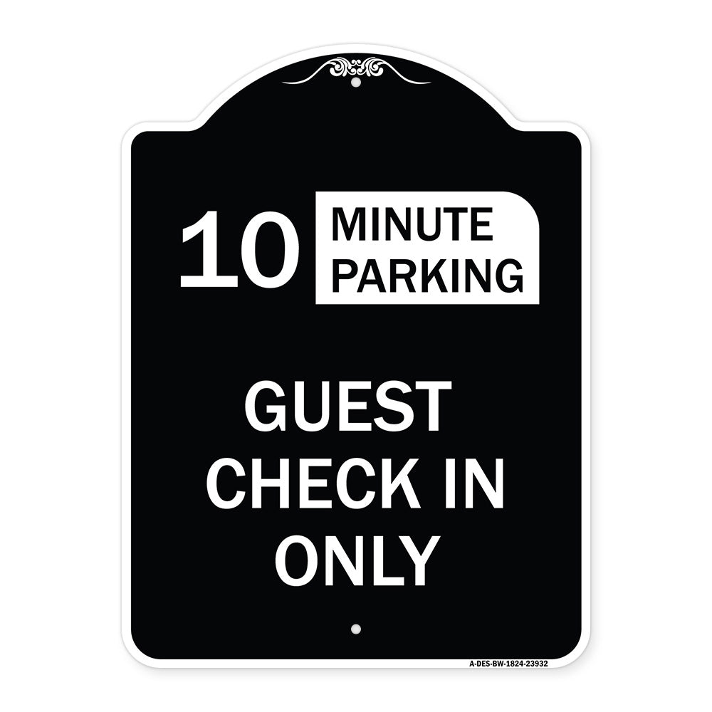 Guest Check in Only (Choose Your Limit) Minute Parking