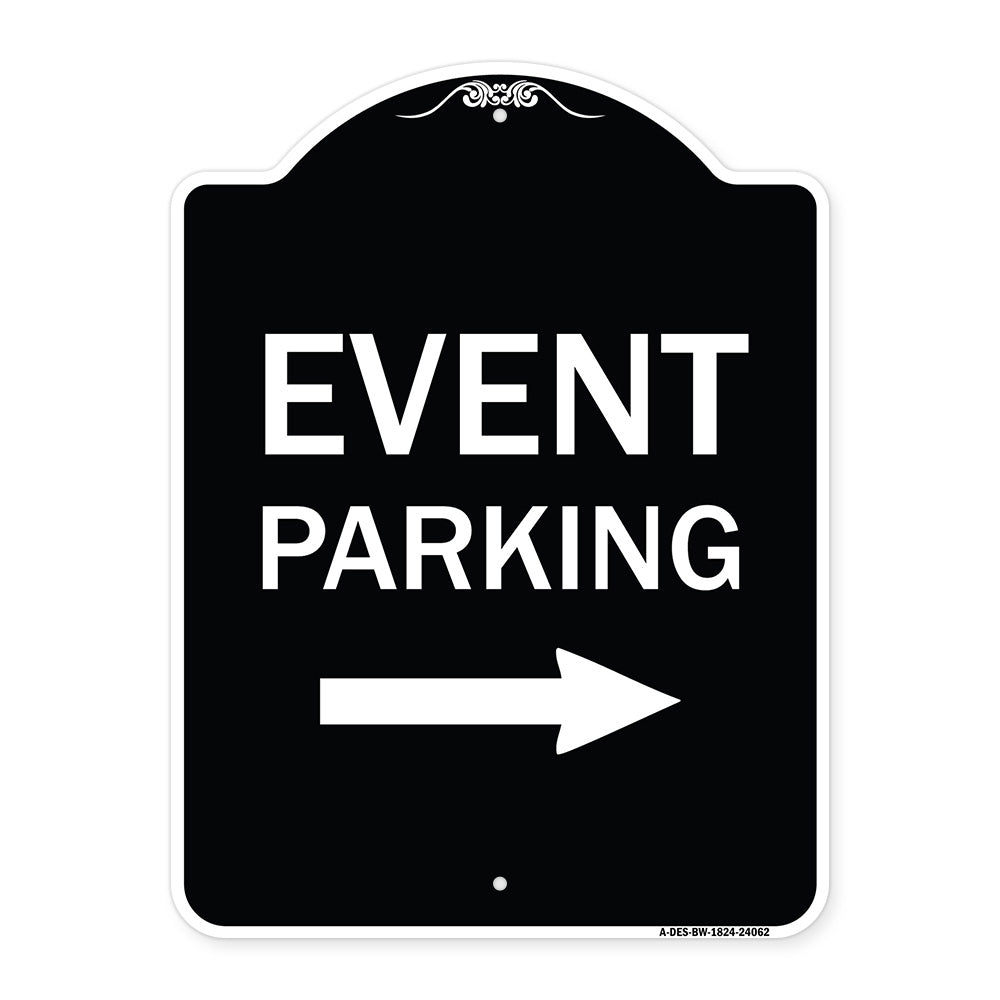 Event Parking with Left Right Arrow
