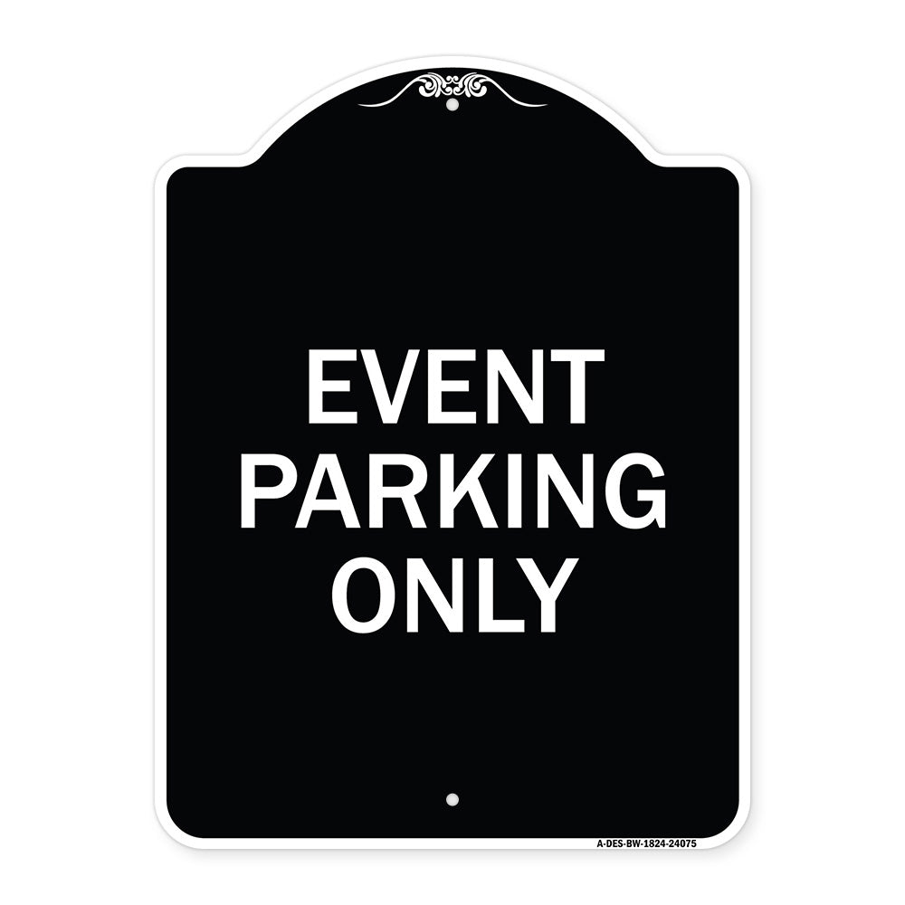 Event Parking Only