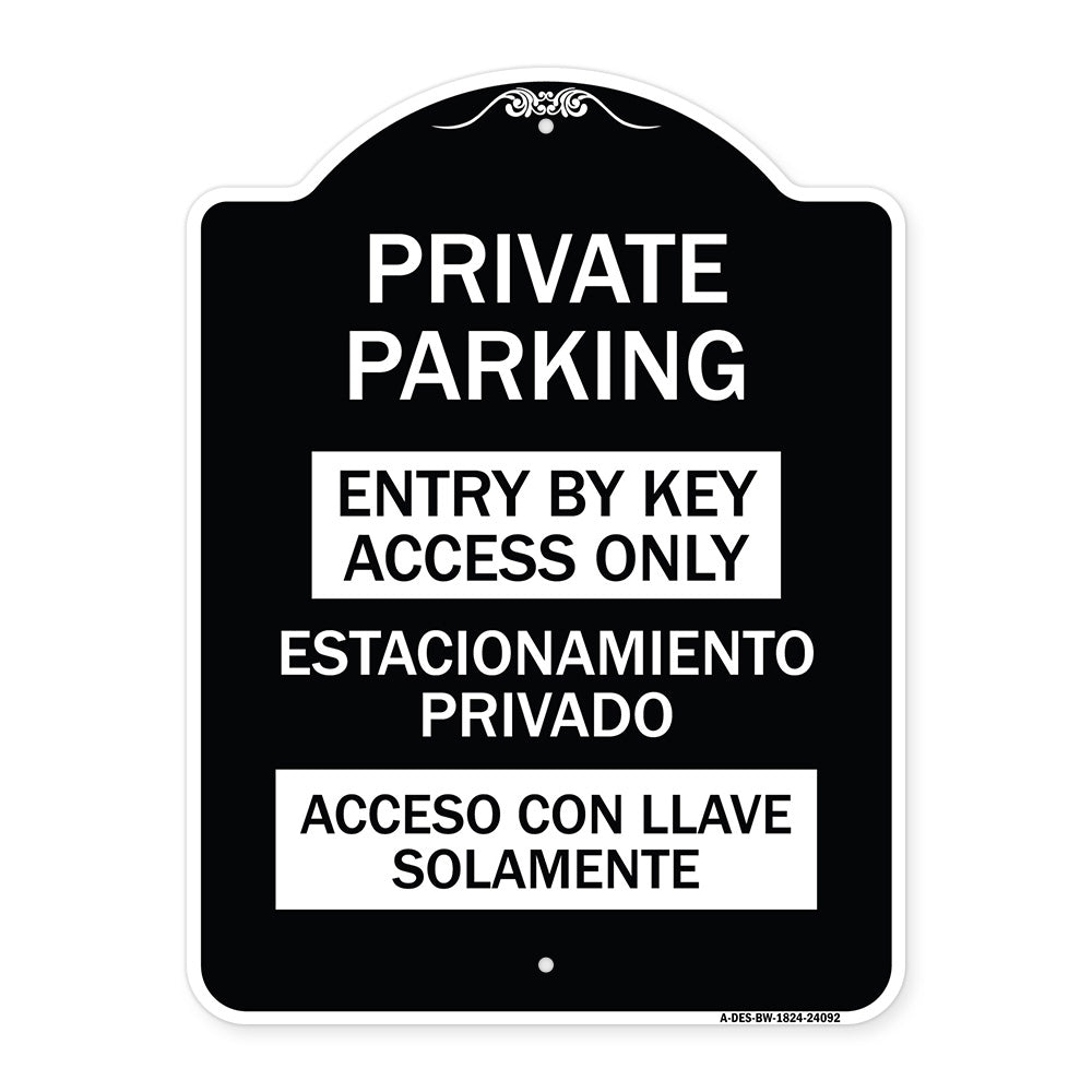 Entry by Key Access Only - Estacionamiento Privado Acceso Con Llave Solamente
