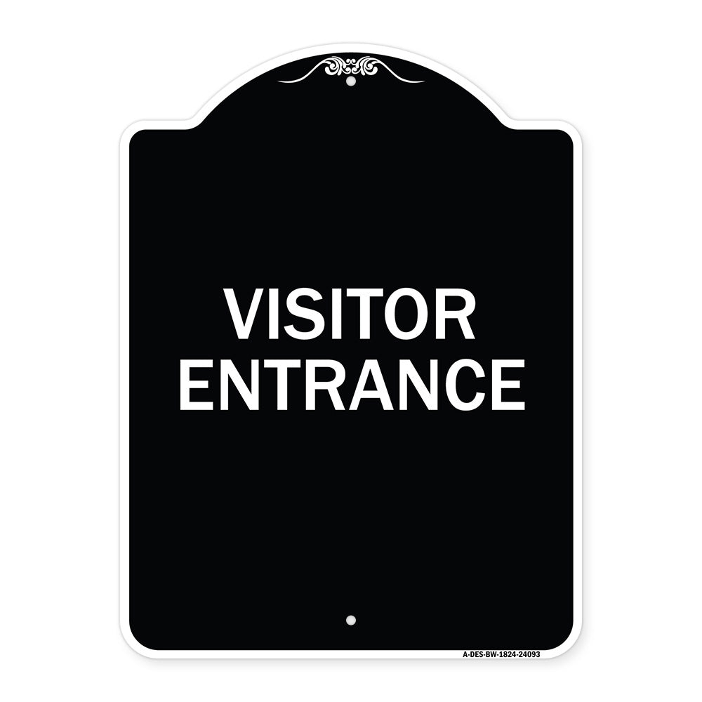 Entrance Sign Visitor Entrance
