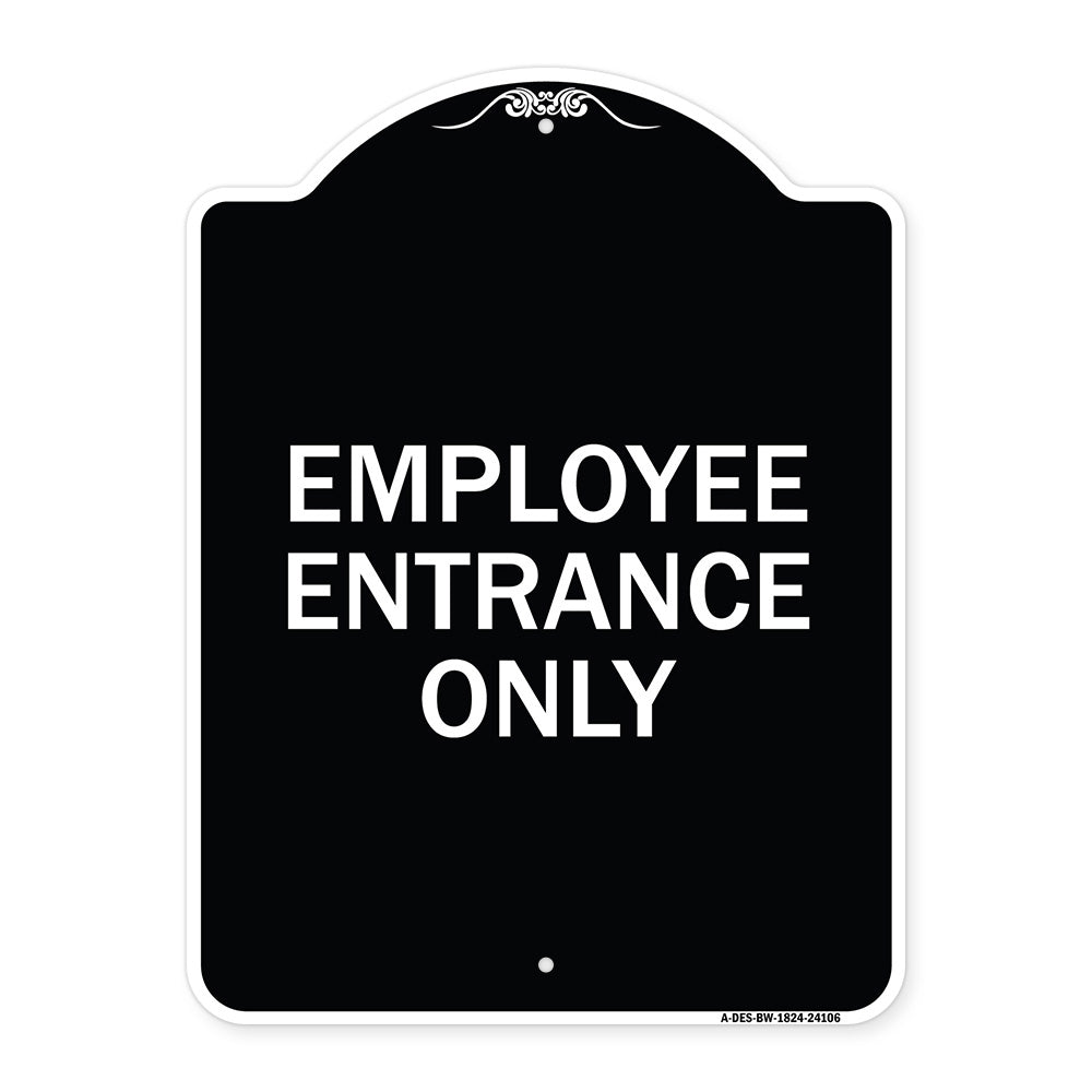 Employee Entrance Only