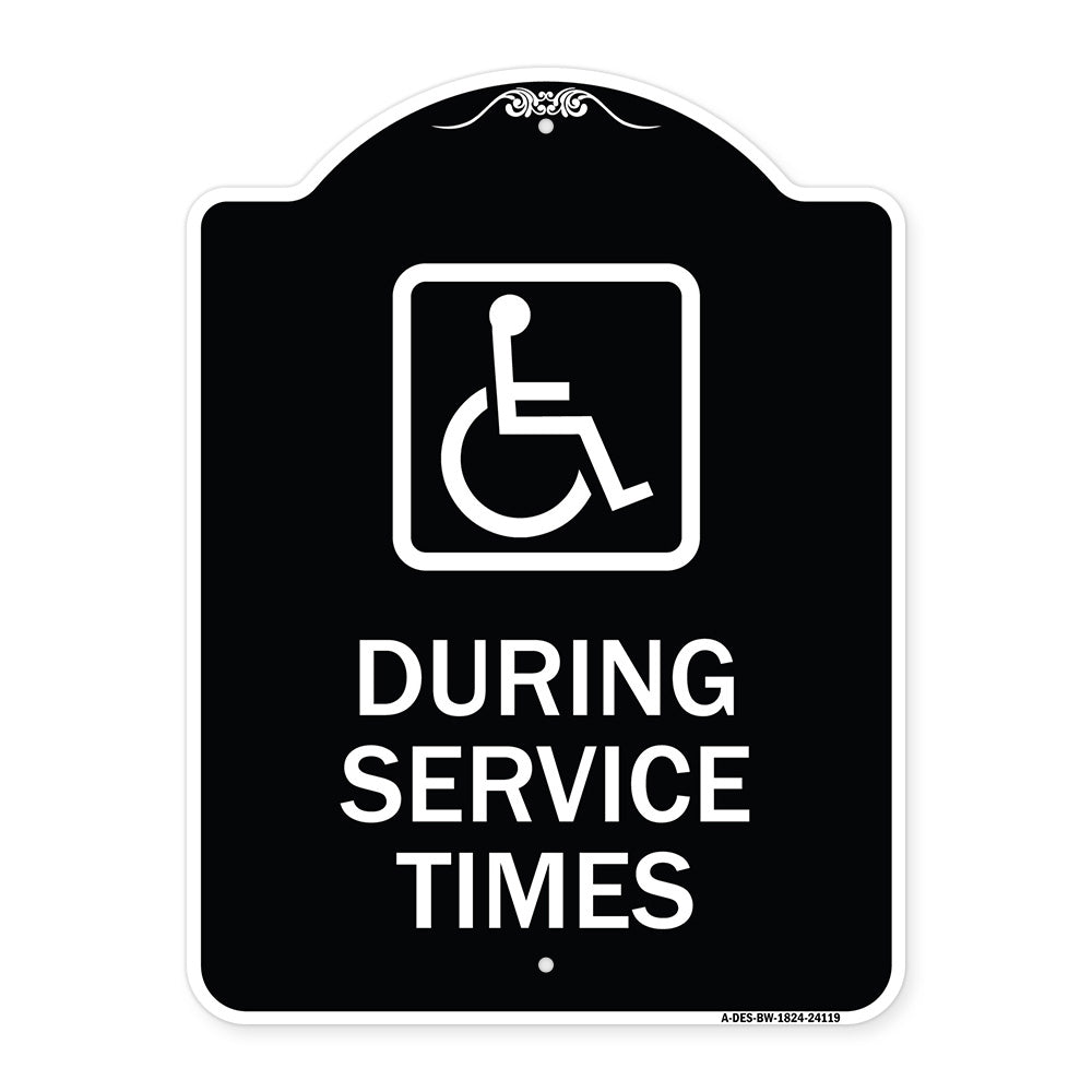 During Service Times (With Graphic)