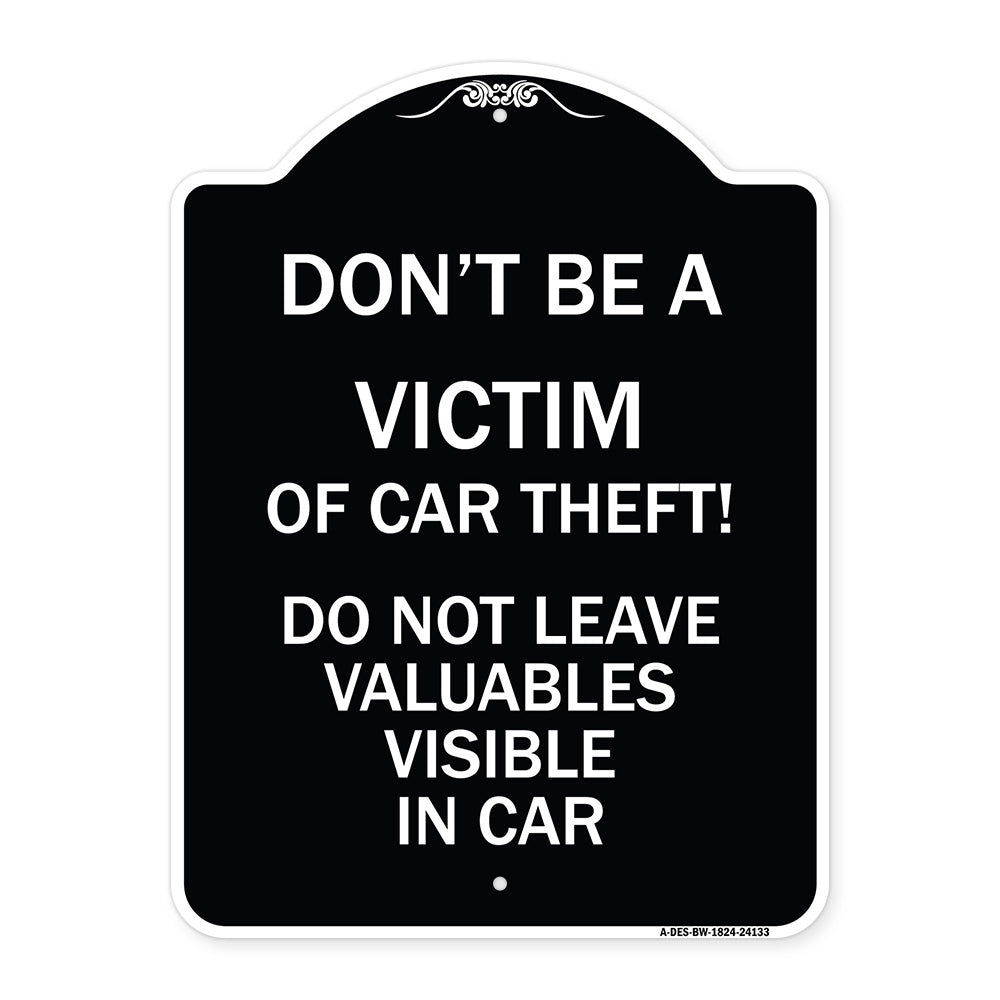 Don't Be A Victim of Car Theft! Do Not Leave Valuables Visible in Car