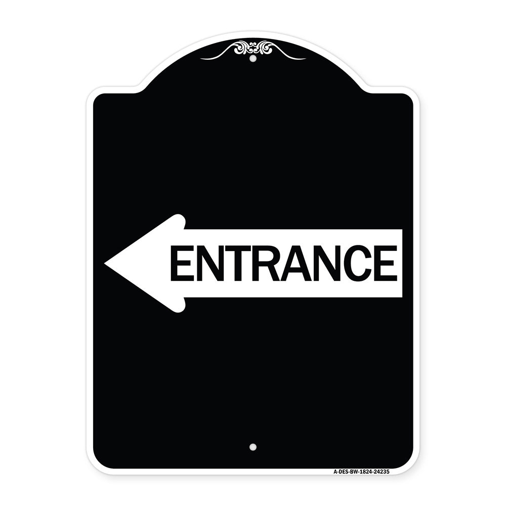 Left Arrow Entrance