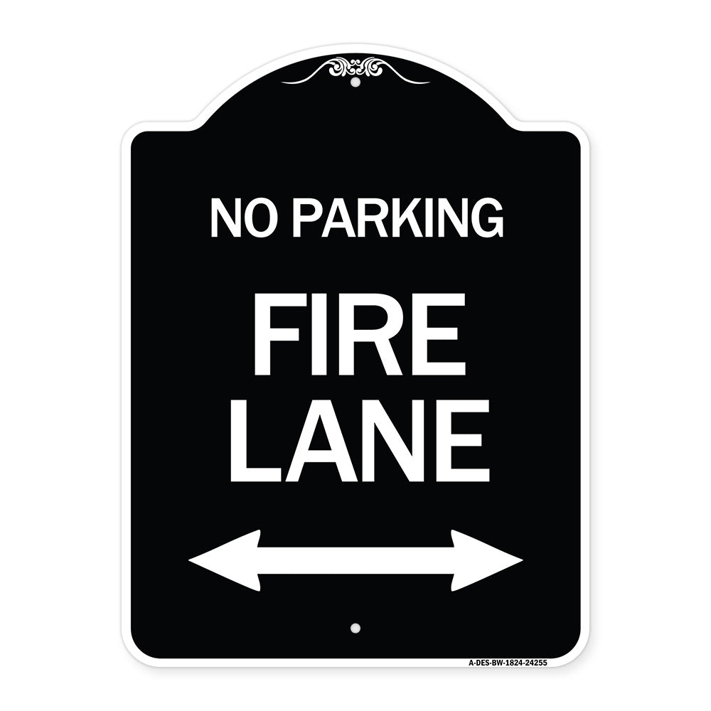 Colorado Fire Lane (With Bidirectional Arrow)
