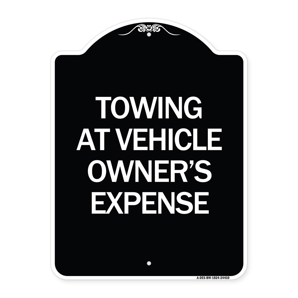 Towing at Vehicle Owner's Expense