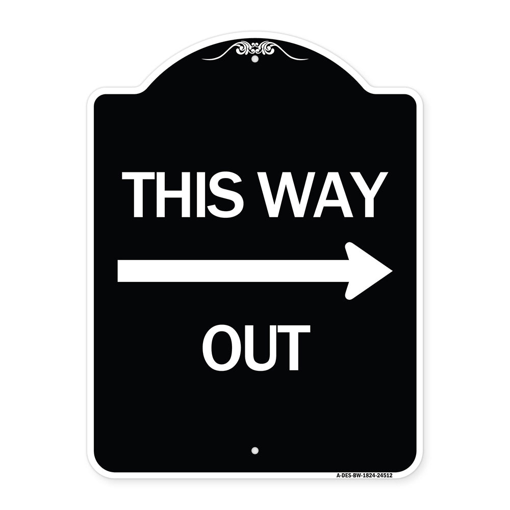 This Way Out (Right Arrow)