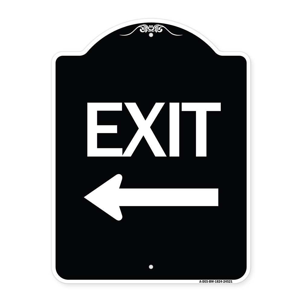 Exit with Left Arrow