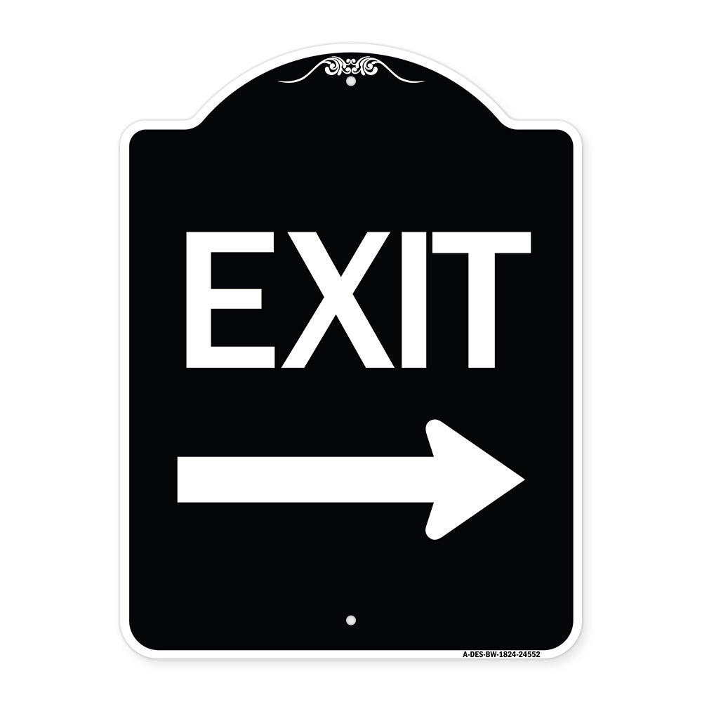 Exit with Right Arrow
