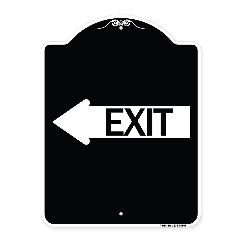 Exit (With Left Arrow)