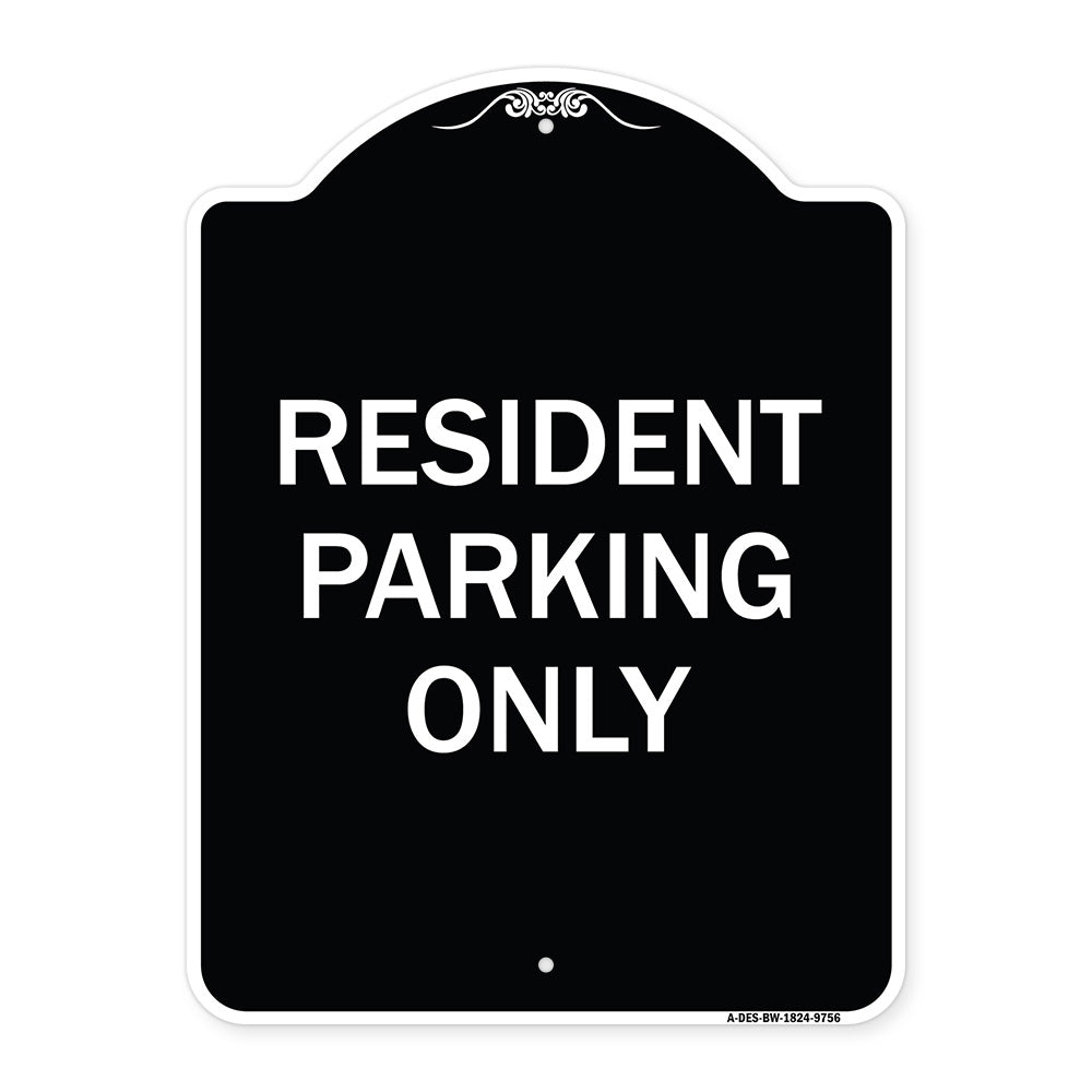 Resident Parking Only