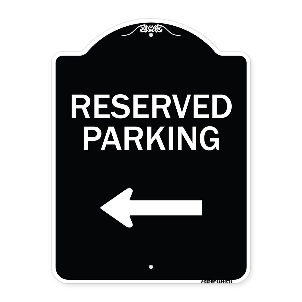 Reserved Parking Left