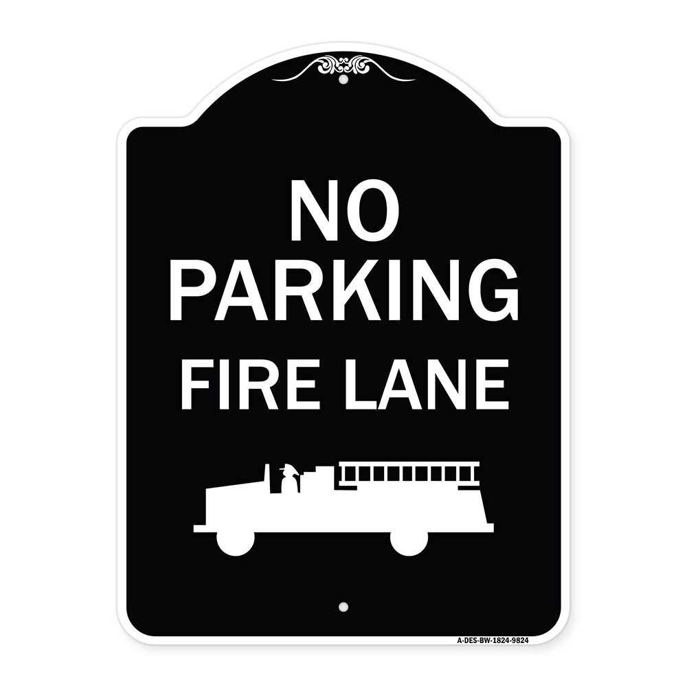 No Parking Fire Lane