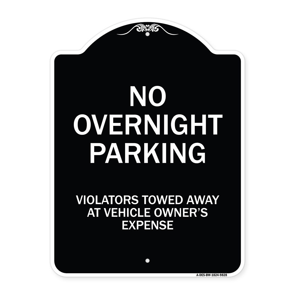 No Overnight Parking