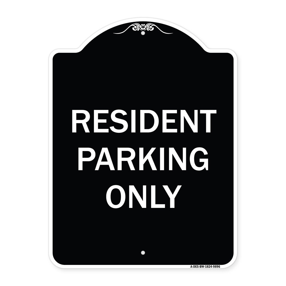 Resident Parking Only