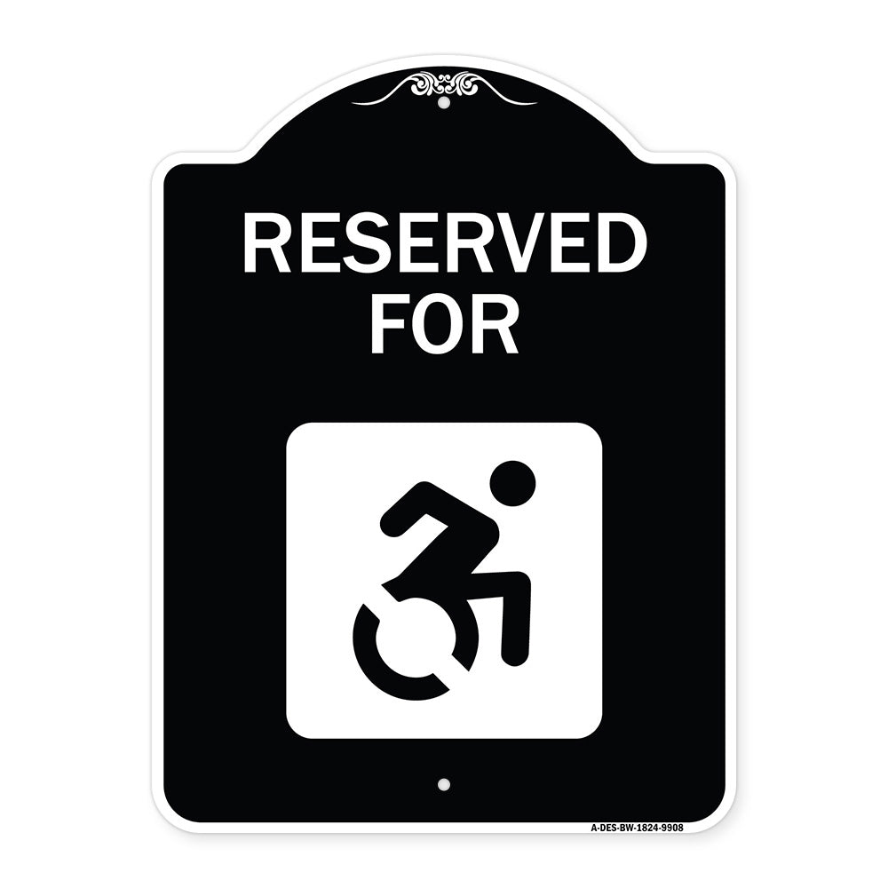 Reserved For (With Accessible Symbol)