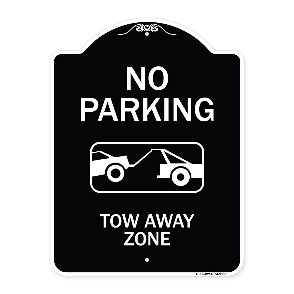 No Parking Tow Away Zone