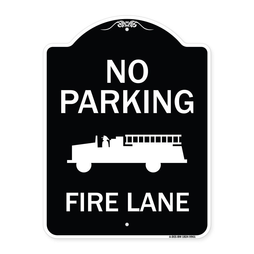 No Parking Fire Lane