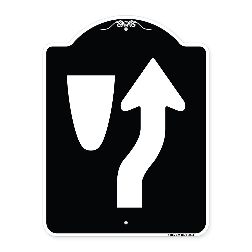 Beware Of Curb Graphic