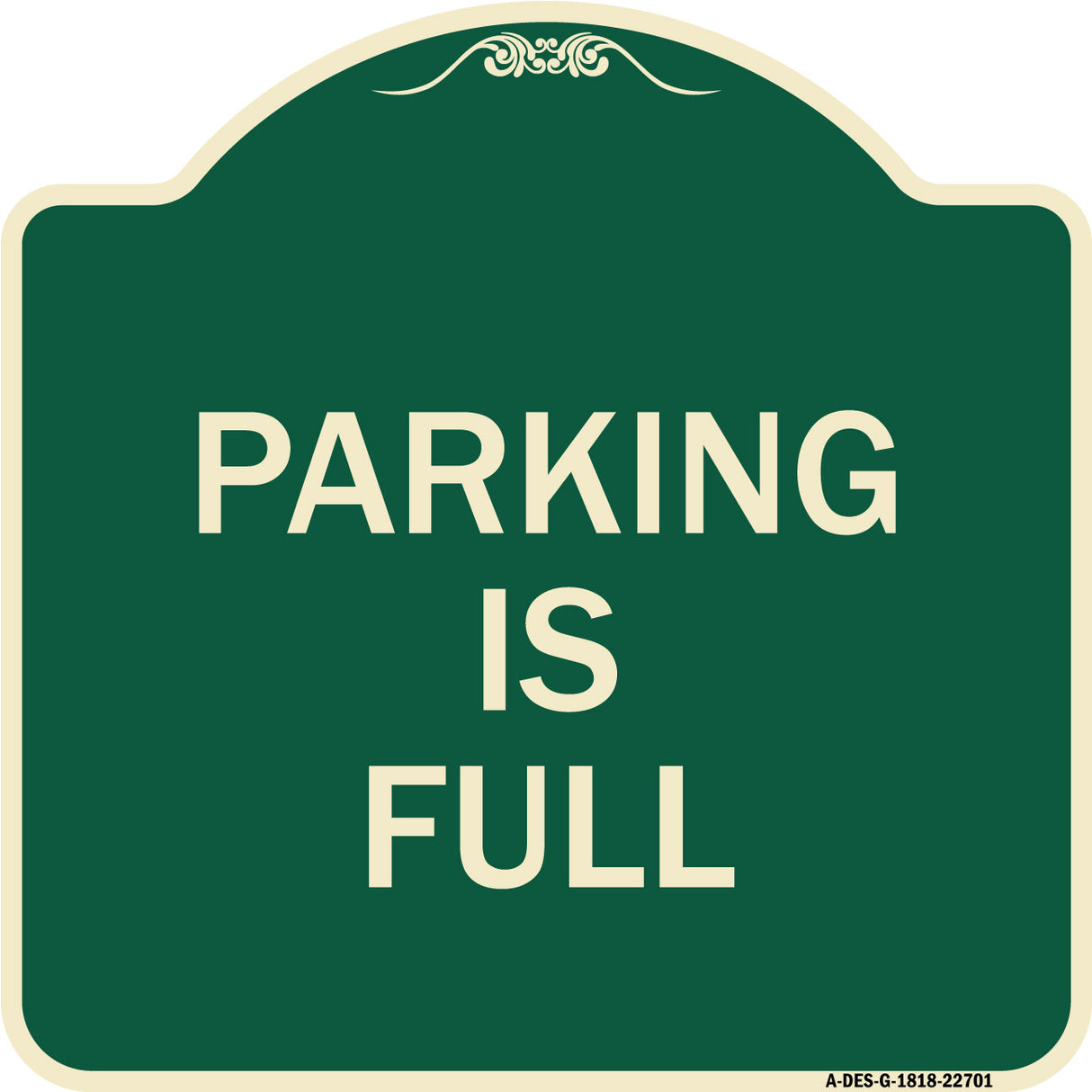 Parking Is Full