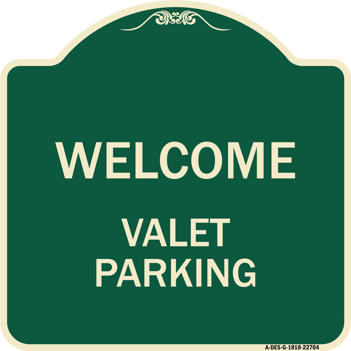 Welcome Valet Parking