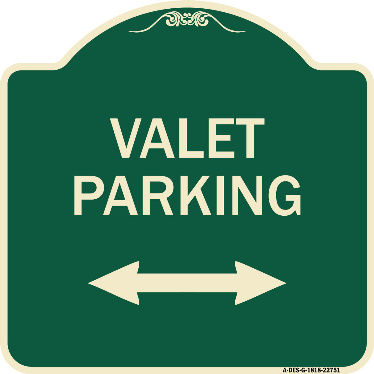 Valet Parking with Bidirectional Arrow