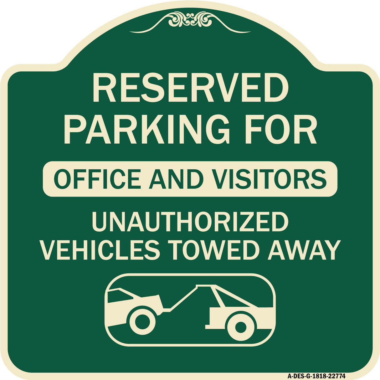 Unauthorized Vehicles Towed Away