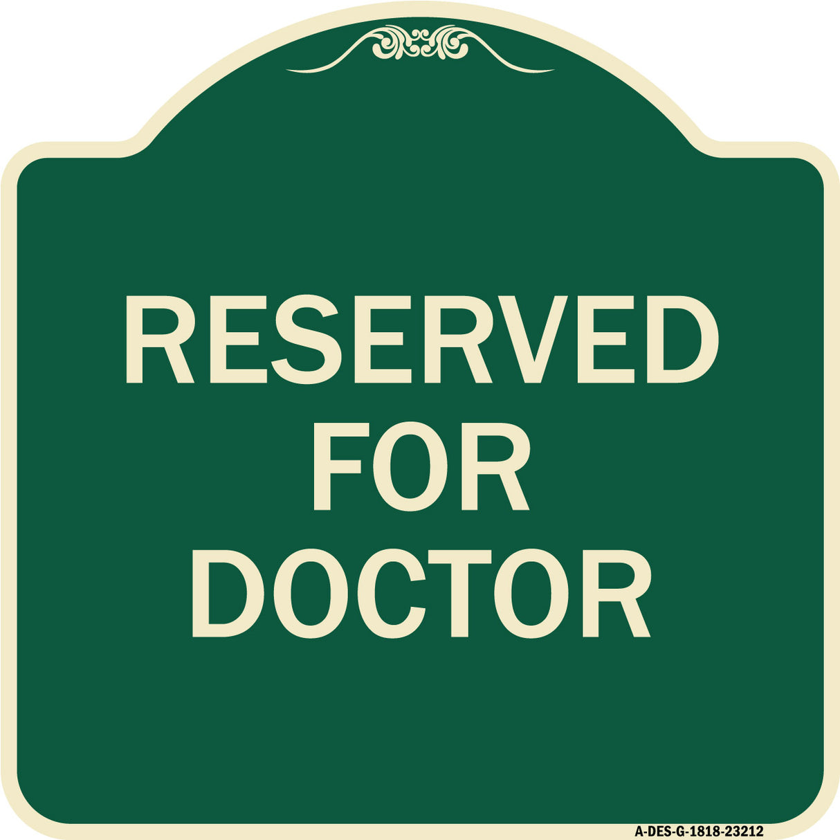 Reserved for Doctor