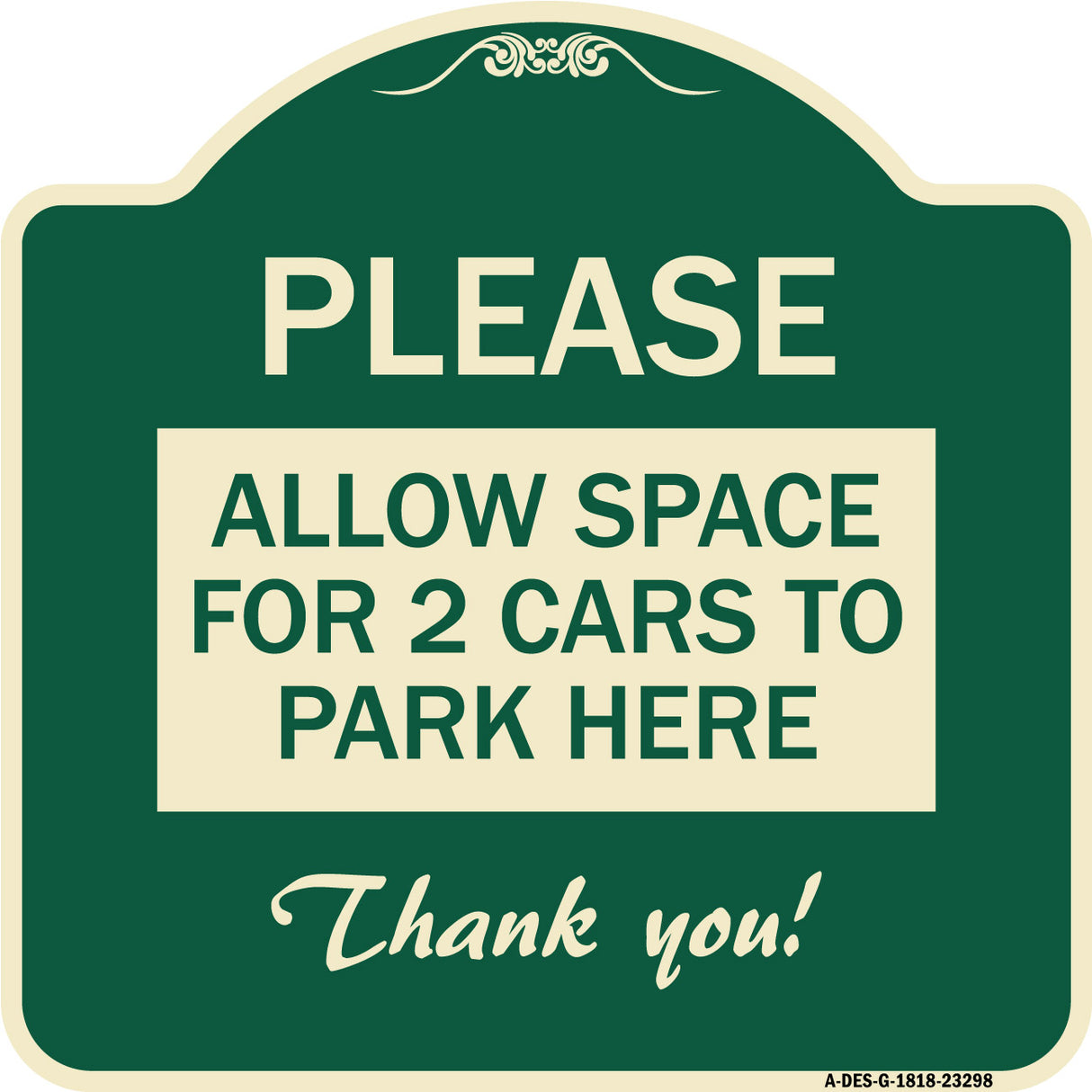 Please - Allow Space for 2 Cars to Park Here Thank You!