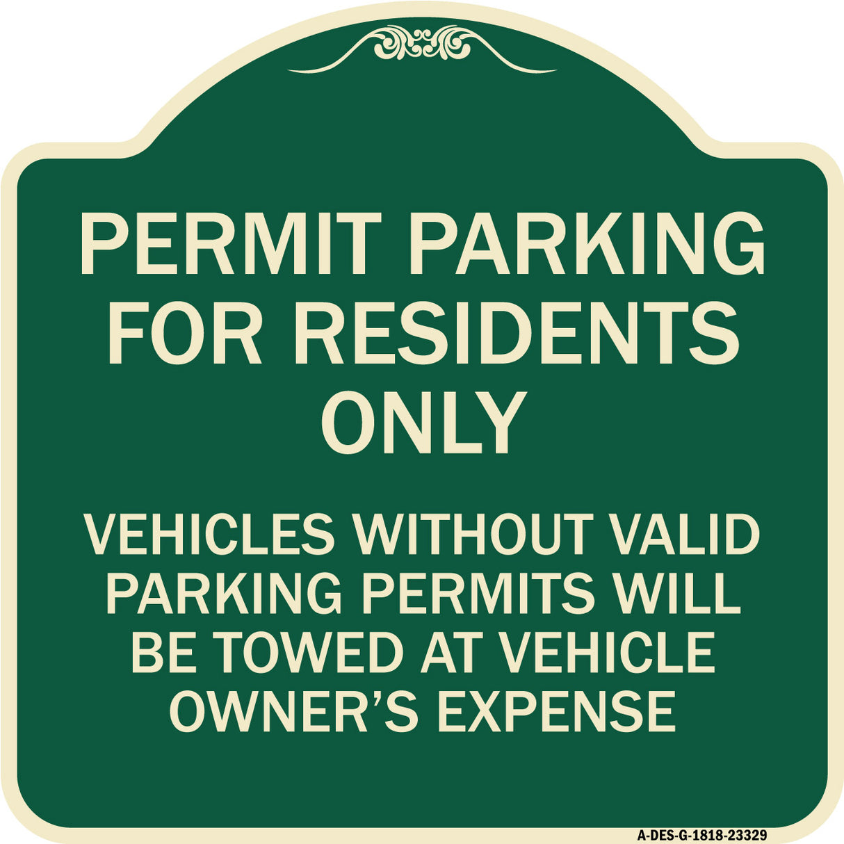Permit Parking for Residents Only Vehicles Without Valid Parking Permits Will Be Towed at Vehicle Owner's Expense